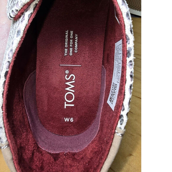 Toms NWT Paxton Winterized Midcut Slip on Womens Size 6 Ortholite Suede Insoles - Picture 11 of 11